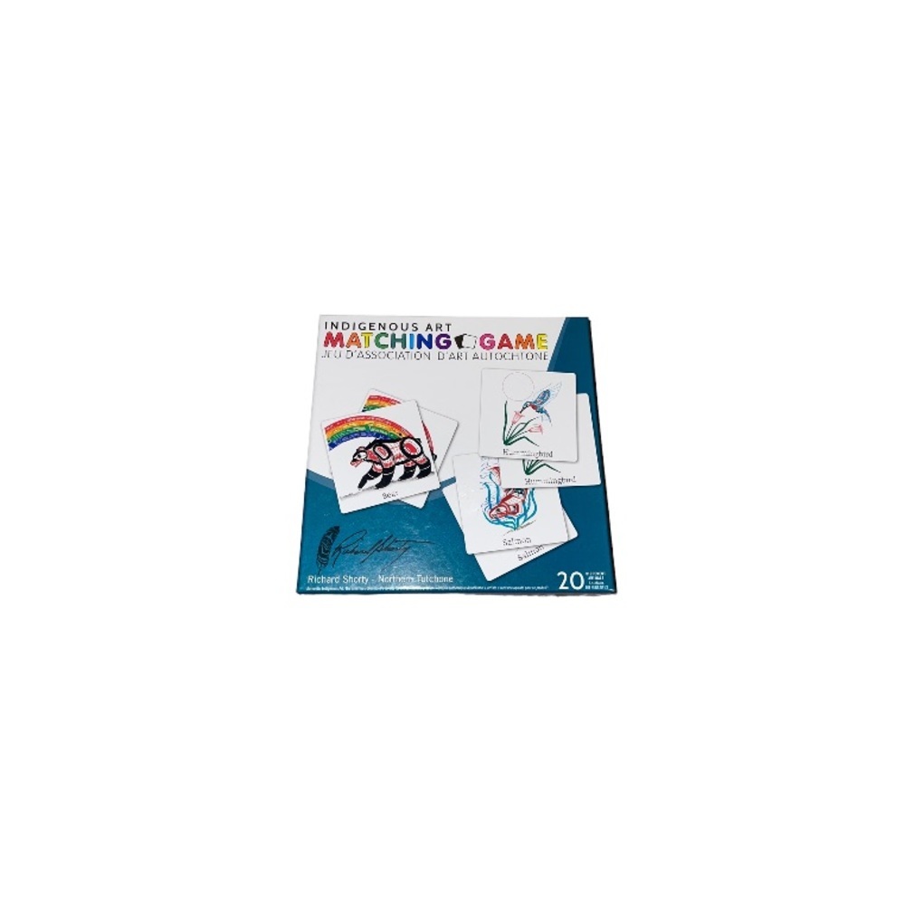 🆕 Indigenous Art Richard Shorty “Northern Tutchone” Memory Matching Game